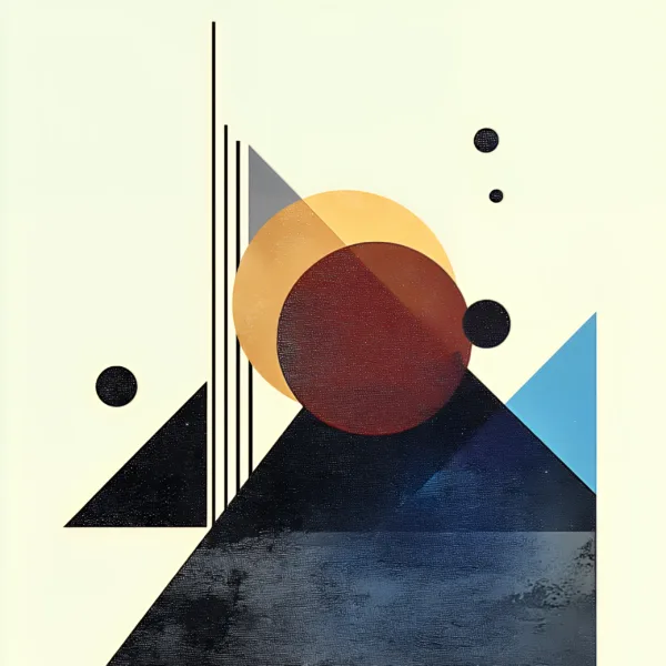 Sunset Geometry, the art itself (Mediterranean Light)