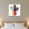 Gold Petals art print on a wall