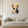 Autumn Leaves art print on a wall